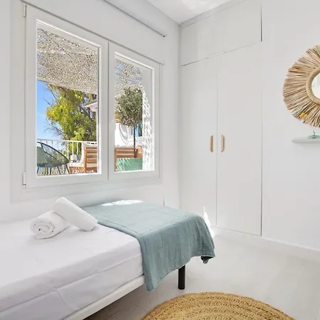 Casa De La Playa. Beach House With Magnificent Sea Malaga Exterior photo
